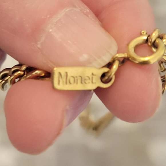 Monet Vintage Tassel Necklace - Picture 4 of 5